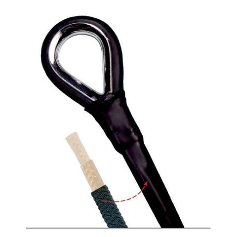 Ralingue anti-torsion King Rope, noir ($/pied)